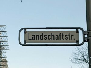 Landschaftstraße (Straßenschild)