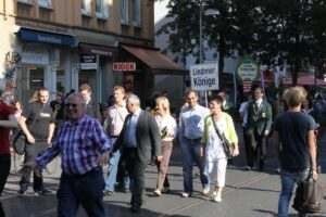 Schützenausmarsch 2011 über die Limmerstraße