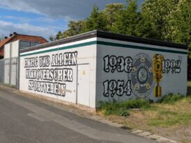 Hannover 96 Grafitti am Schützenplatz