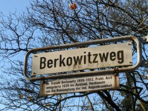 Berkowitzweg (Straßenschild)