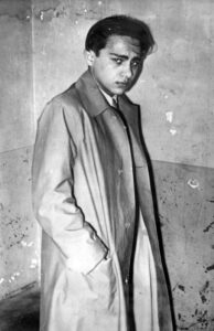 Herschel Feibel Grynszpan nach seiner Festnahme durch die französische Polizei