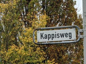 Kappisweg (Straßenschild)