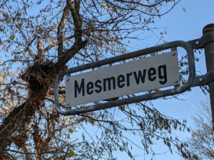 Mesmerweg (Straßenschild)
