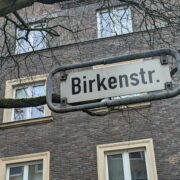 Birkenstraße (Straßenschild)