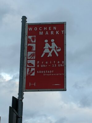 Wochenmarkt auf dem Stephansplatz