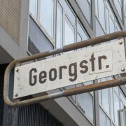 Georgstraße (Straßenschild)