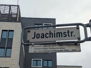 Joachimstraße (Straßenschild)