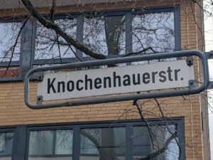 Knochenhauerstraße (Straßenschild)