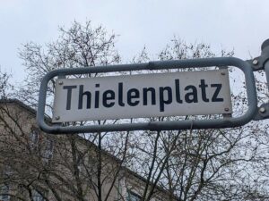 Thielenplatz (Straßenschild)