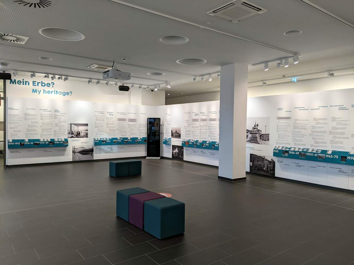 ZeitZentrum Zivilcourage Ausstellung