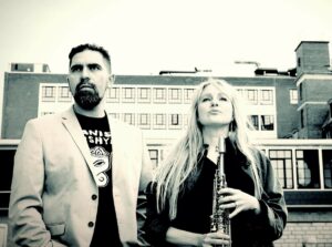 Louise Dam Eckardt Jensen und Tom Blancarte