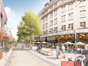 Visualisierung der Schillerstraße