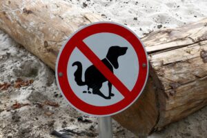 Hundekot nicht erwünscht