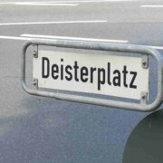 Deisterplatz (Straßenschild)