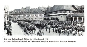 Der neue Ballhof als Bühne der Hitlerjugend 1939