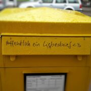 Briefkasten - Hoffentlich ein Liebesbrief