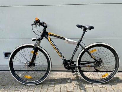 Sichergestelltes Fahrrad in der Birkenstraße