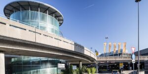 Parkebene am Flughafen Hannover