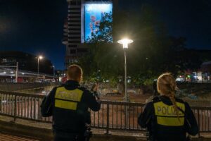 LED-Leuchte am Andreas-Hermes-Platz