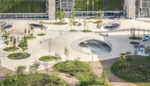 Ein Beispiel für Stadtgestaltung - Karen-Blixens-Platz in Kopenhagen
