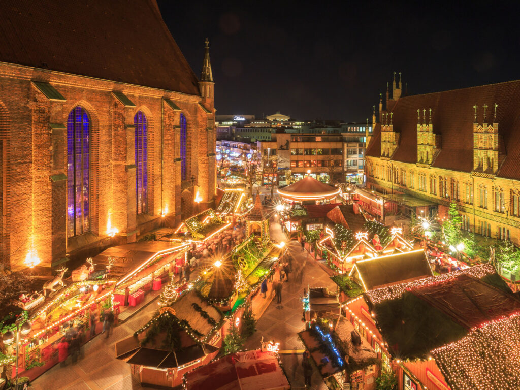Weihnachtsmarkt an der Marktkirche