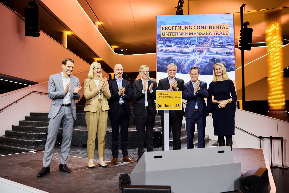 Eröffung der neuen Unternehmenszentrale von Continental Hannover