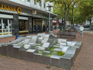 Wassergarten auf der Lister Meile