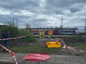 Spezialkräfte der Feuerwehr Hannover im Einsatz