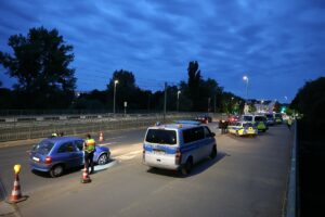 Kontrollstelle in Ricklingen