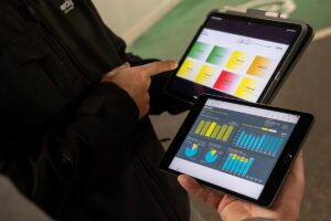 Das smarte Parkflächen-Monitoring gibt Aufschluss über das Parkverhalten sowie die Auslastung der Parkflächen und Ladepunkte