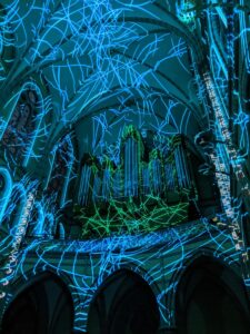 Lichtkunstprojekt Genesis