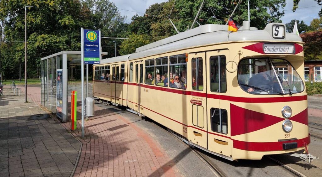 Sonderfahrt mit einem Üstra Oldtimer