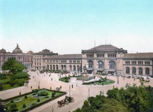 Ernst-August-Platz Hannover um 1900