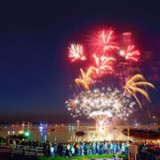 Feuerwerk beim Festlichen Wochenende am Steinhuder Meer