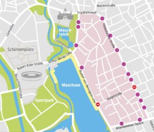 Sperrung der Südstadt zum Maschseefest 2025