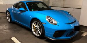 Entwendeter Porsche